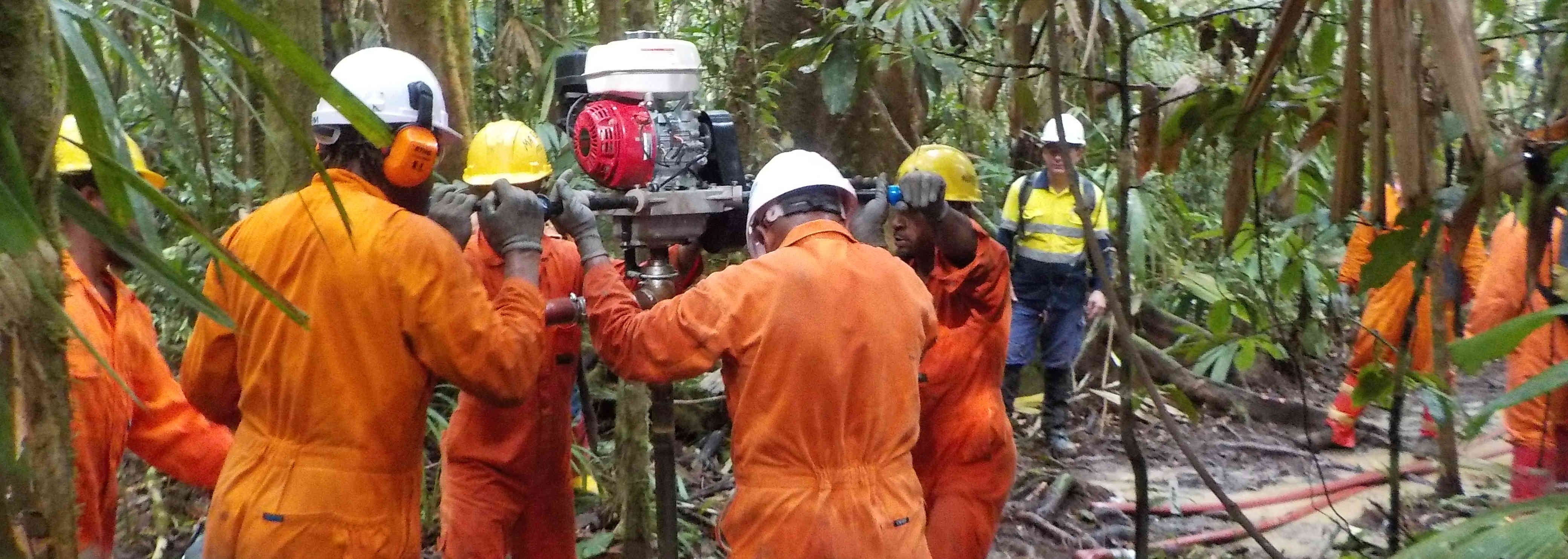Foreman Drilling Gulf Province of PNG